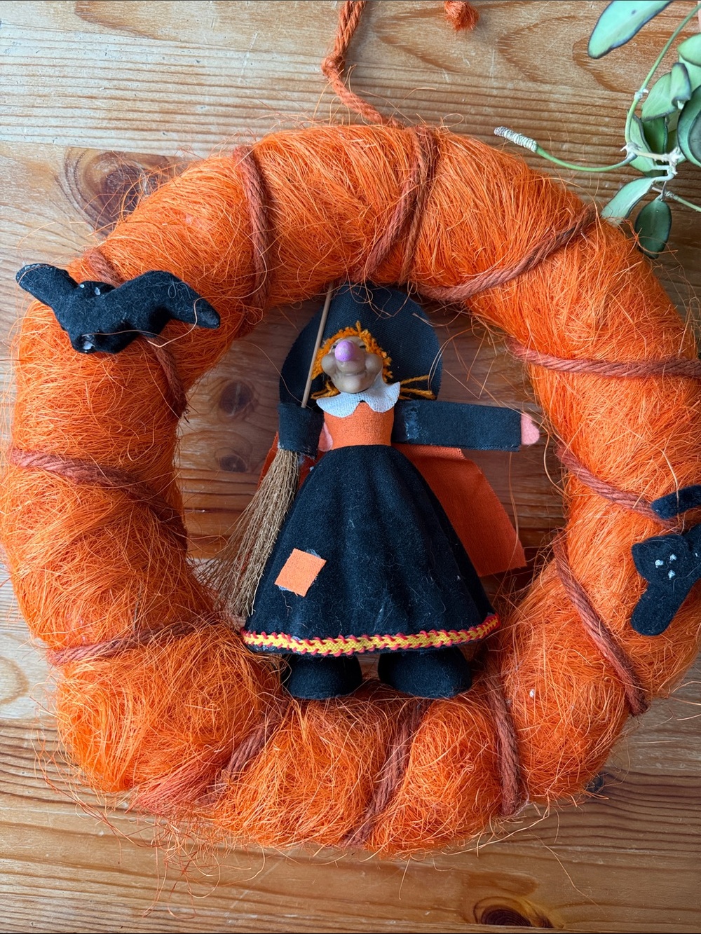 Vintage Witch Wreath